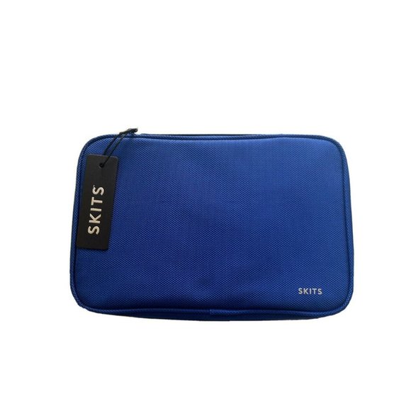SKITS Unisex Genius Tech Case Electronic Accessory Organizer Case Blue - Picture 2 of 8